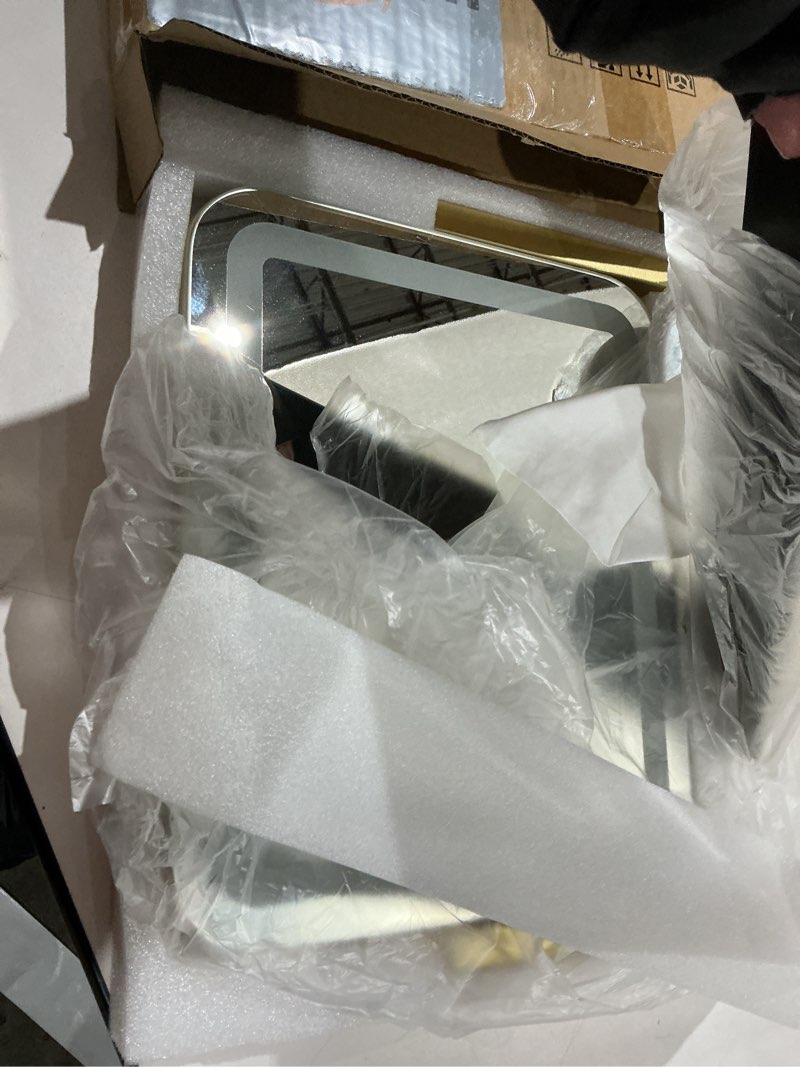 Condition photo showing As Is for hollywood vanity mirror