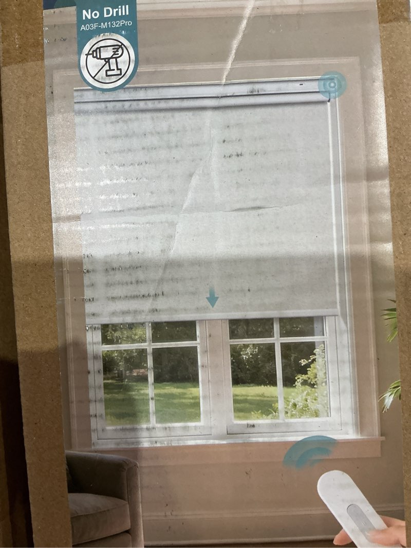 Condition photo showing As Is for assorted window blinds