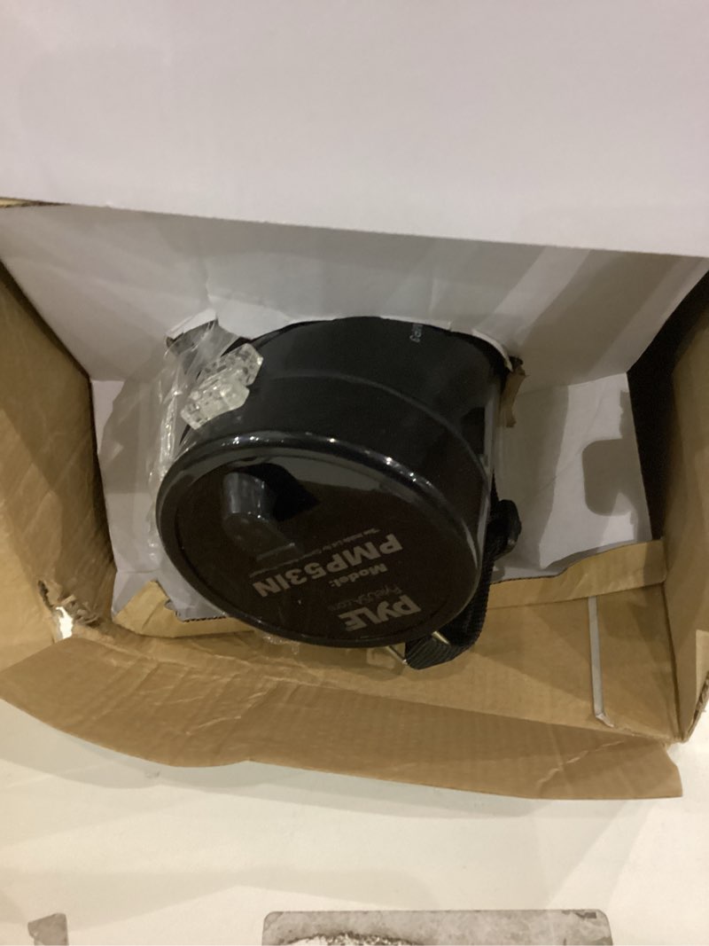 Pyle Megaphone Speaker PA Bullhorn - with Built-in Siren 50 Watts Adjustable Volume - Ideal for Foot