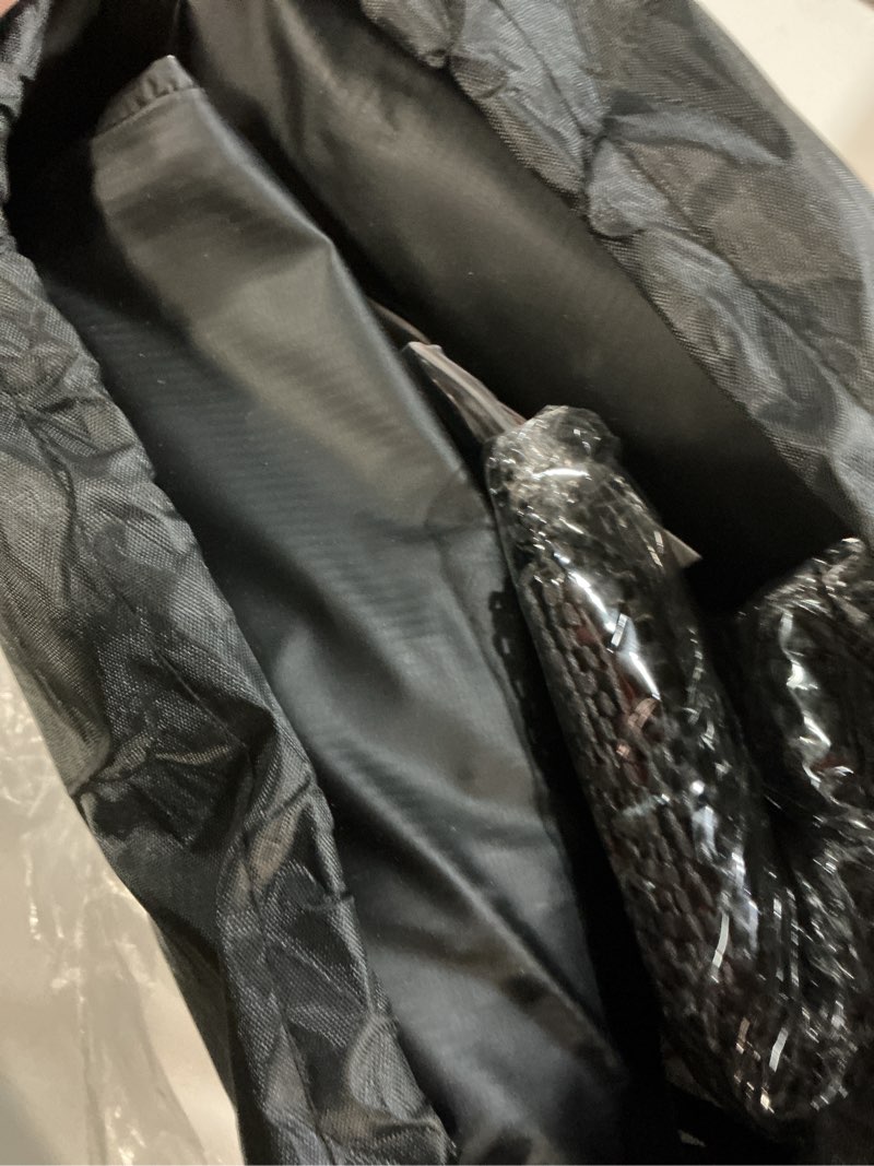 Condition photo showing Good Condition for car rooftop cargo carrier bag, 21 cubic feet 100% waterproof heavy duty 840d car roof bag for all vehicle with/without racks - anti-slip mat, 6 door hooks, storage bags, 2 extra straps, luggage lock black-21 cubic feet
