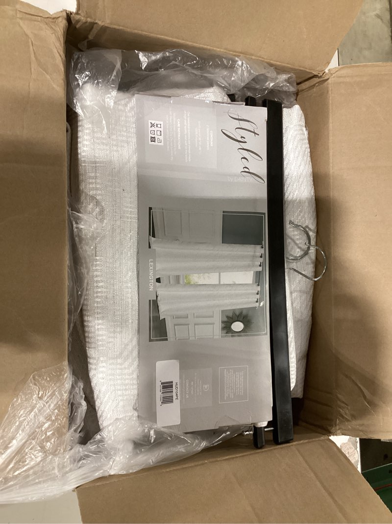 Not exact item………Similar to……….Dainty Home Blackout Curtains for Bedroom & Living Room – 2 Panels 54\" W x 84\" L (108\" Total) – Room.     Actual Dimensions 38W x 96L