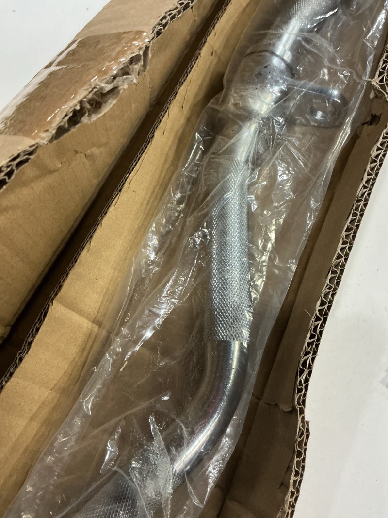 Condition photo showing Good Condition for qibylift Barbell Multi-Exerciser Cable Attachment For Cable Machines, Lat Pull Down Bar Cable Machine Attachments, Tricep Press Down Bar, Revolving Straight Curl Pulldown Bar with Rotating & Rubber Handle Grips 20 Inch