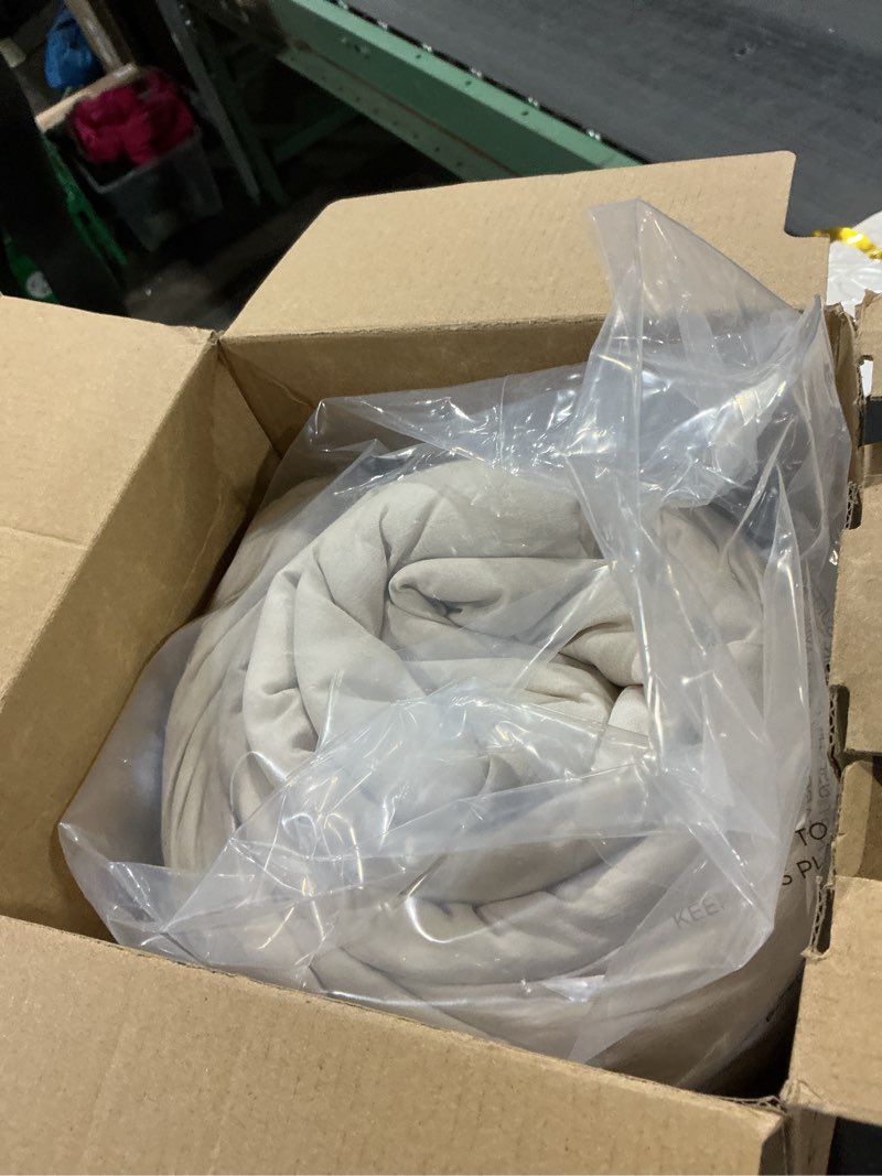 Condition photo showing New/Like New for Bedsure Twin/Twin XL Comforter Set, Beige Soft Prewashed Bedding for All Seasons, 2 Pieces GentleSoft™ Bed Set, 1 Lightweight Comforter (68"x88") and 1 Pillowcase (20"x26") Twin/Twin XL(68"x88") 01 - Beige