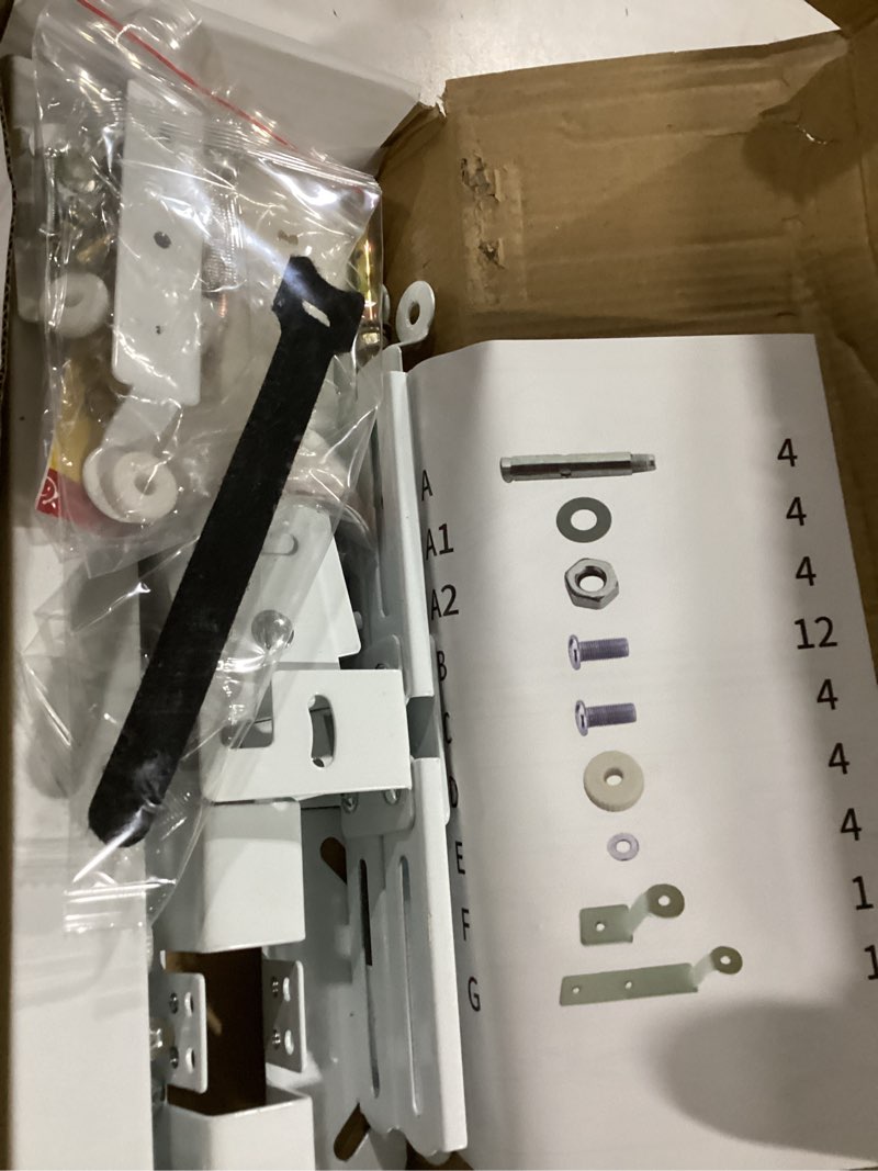 Condition photo showing Good Condition for universal projector mount ceiling/wall - 3-in-1 projector bracket with extension pole & cable ties white