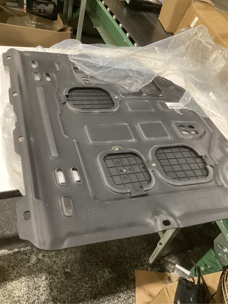 Condition photo showing Good Condition for front engine splash shield fit for 2020-2025 toyota corolla, direct replacement engine splash guard,engine guard for underbody protection