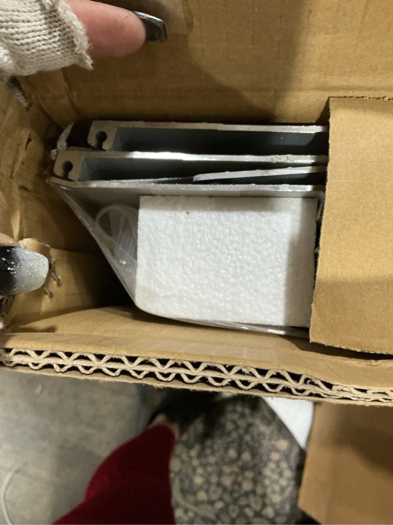 Condition photo showing Good Condition for 3" rise door threshold ramp with updated fixable screws, stable portable wheelchair ramp for home steps, aluminum door entry ramps for scooters, power chairs, walkers, 800lbs load capacity