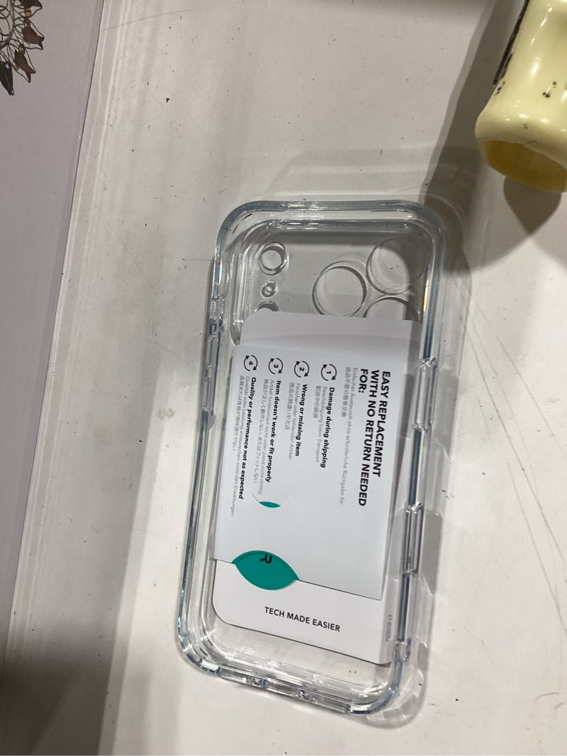Condition photo showing Good Condition for esr for iphone 17 pro case, camera control, compatible with magsafe, shockproof military-grade protection, magnetic phone case for iphone 17 pro, classic hybrid case, clear iphone 17 pro a-clear
