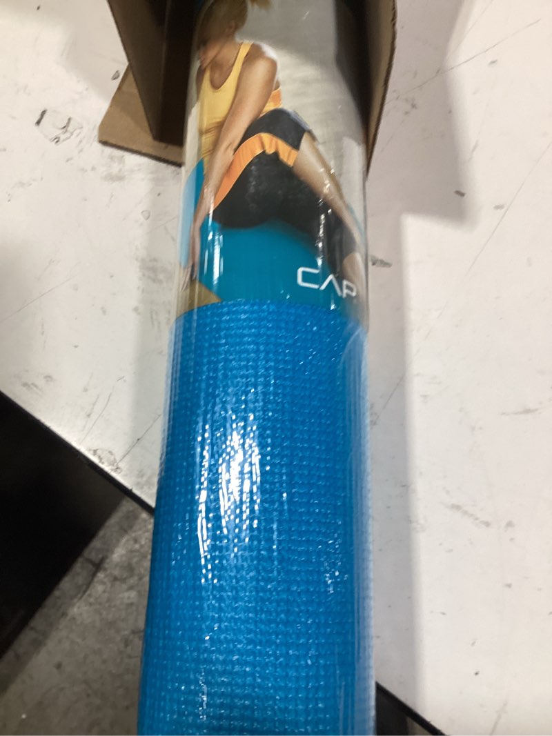 Condition photo showing New/Like New for cap yoga mat - blue(3mm)