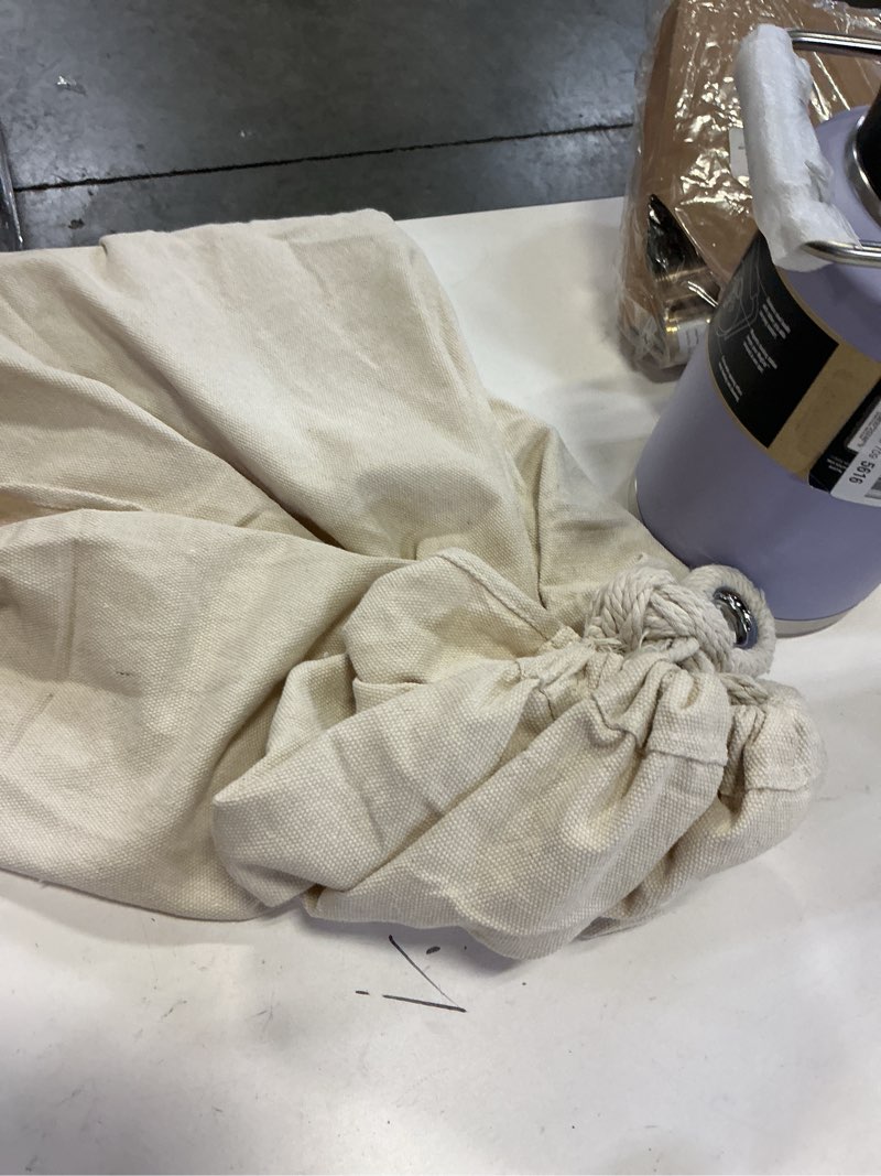 Condition photo showing As Is for brazilian double hammock 2 person 330x150cm load 500pound cotton hammock for patio porch garden backyard lounging outdoor and indoor (beige) beige xx-large