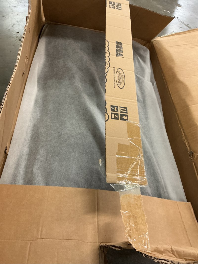 Condition photo showing As Is for Lounge Comfy Faux Leather Sofa Modern Couch for Small Living Room/Dorm/Bedroom/Office/Apartment for Small Spaces, (Black-2, Single Seat) Black-2 Single Seat(incomplete loveseat only)