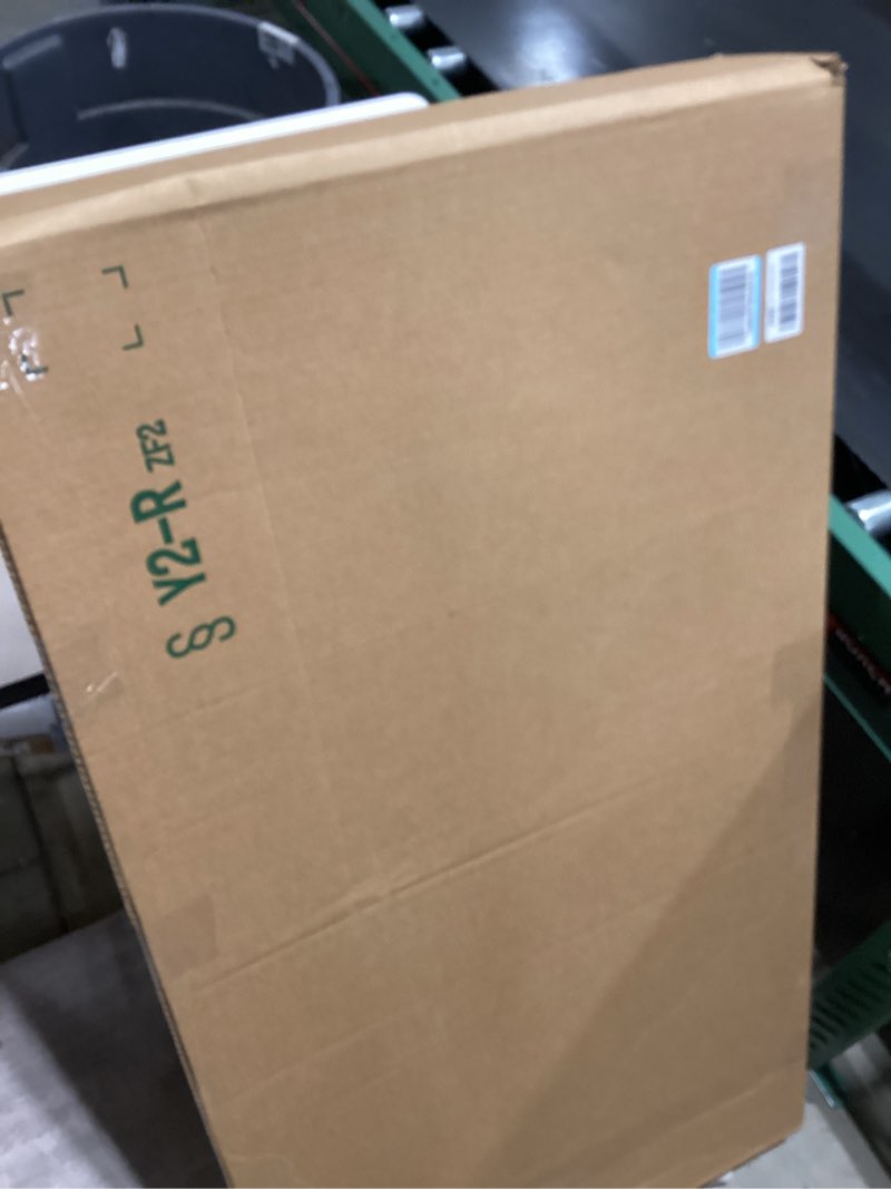 Condition photo showing As Is for Dream On Me Snack and Stow Baby high Chair in Cognac, Easy to fold and Store Travel high Chair, Removable and Three Position Adjustable Tray Portable high Chair