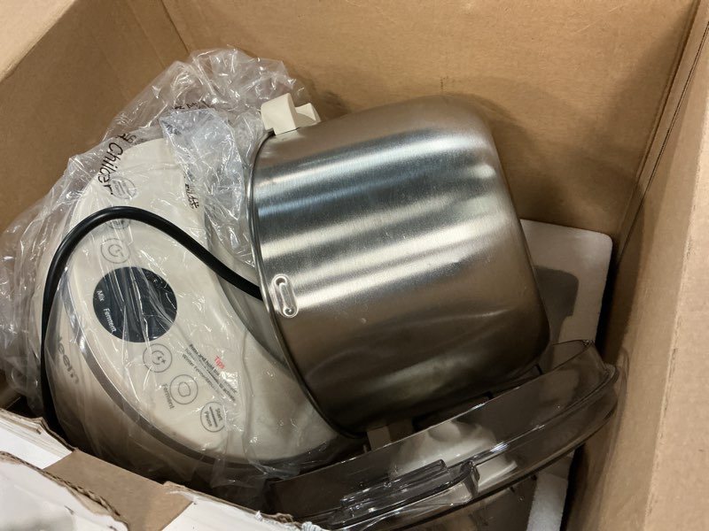 Condition photo showing Good Condition for joydeem electric dough maker with dual seasonal fermentation function, 3.7qt dough mixer machine, perfect for bread pizza roti dumpling dough & sourdough, hmj-a351