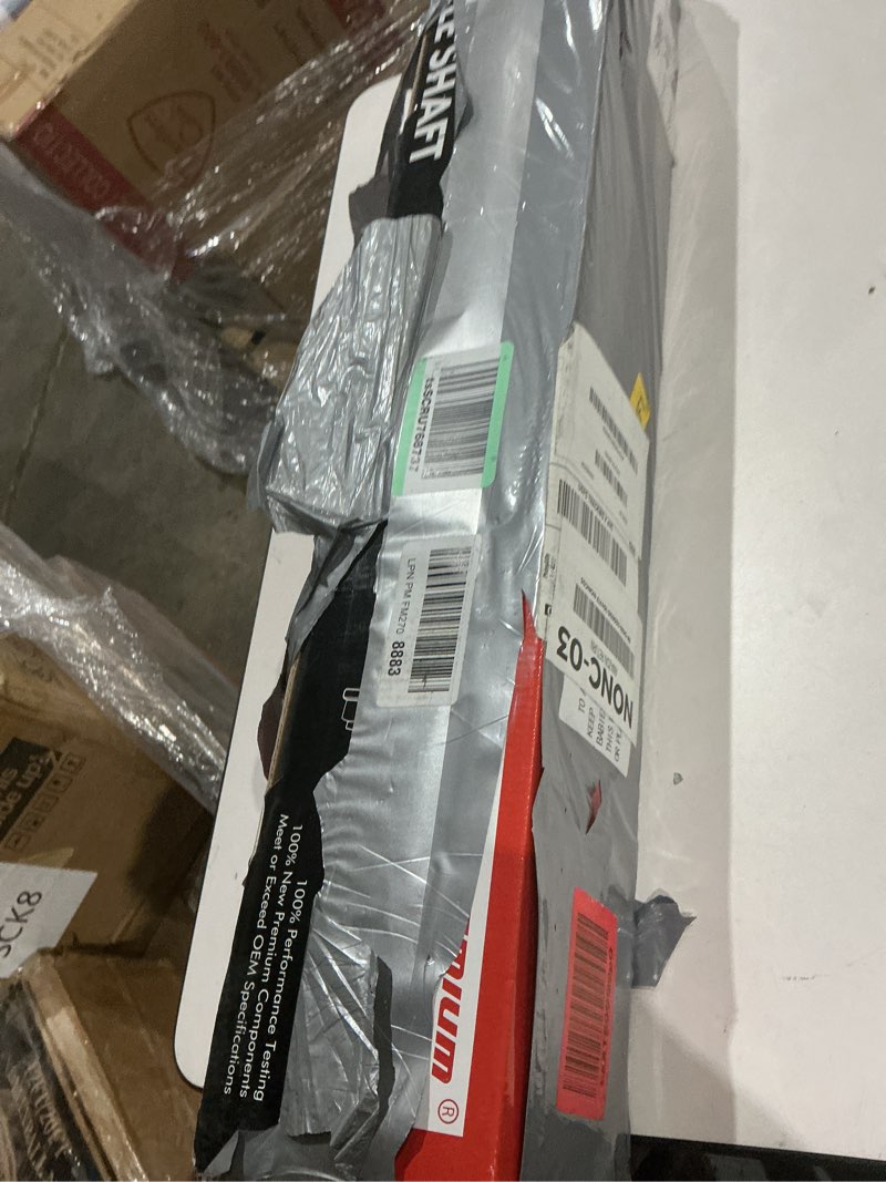 Condition photo showing Good Condition for A-Premium CV Axle Shaft Assembly Compatible with Ford Explorer 2011-2019 3.5L, Police Interceptor Utility 2013-2019, Front Left Driver Side, Replace# BB5Z3B437A, BB5Z3B437B Front Driver Side