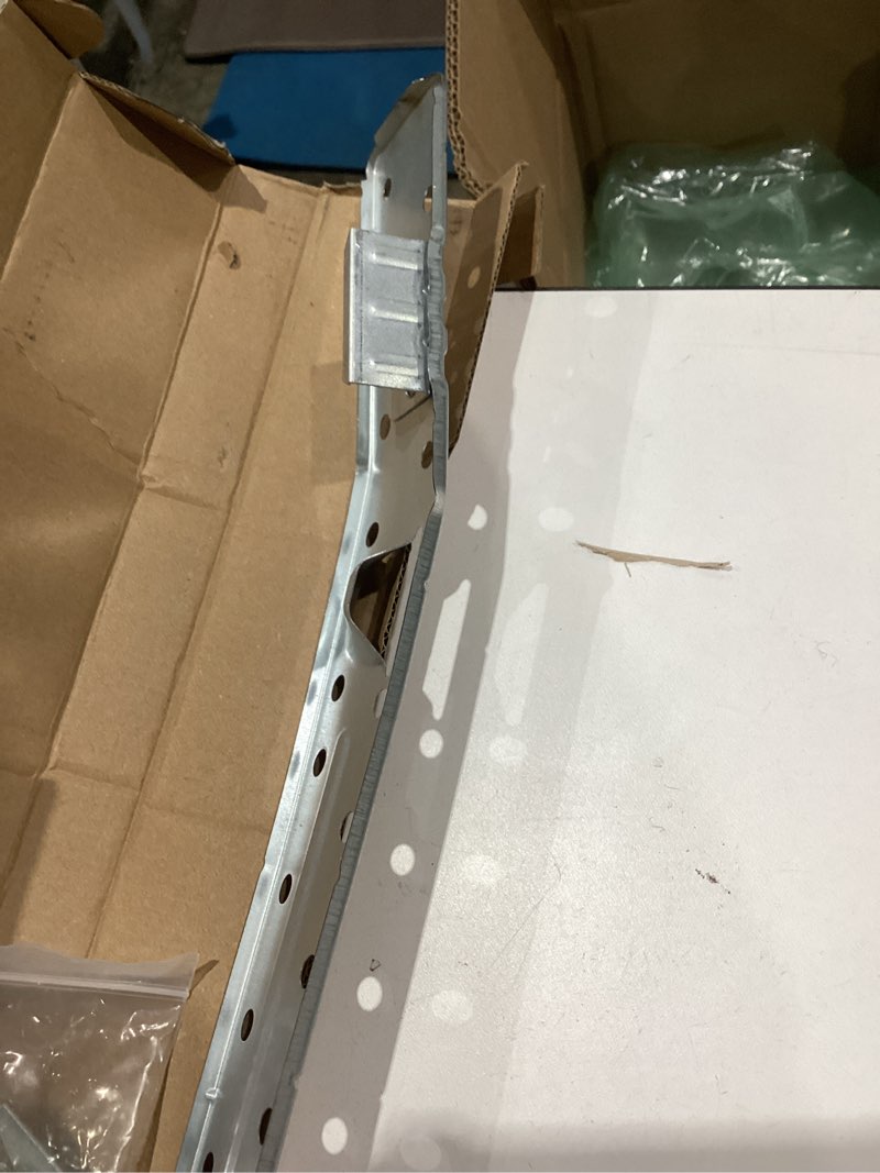Condition photo showing As Is for w11025649 ap6245752 microwave mounting plate with hardware screws kit replacement for whirlpool kitchen-aid amana maytag microwave (w11025649 mounting kit (w/hardware & column level)) w11025649 mounting kit (w/ hardware & column level)