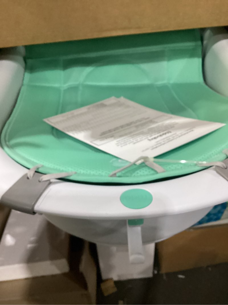 Condition photo showing New/Like New for frida baby 4-in-1 grow-with-me baby bathtub, baby tub for newborns to toddler with removable bath seat & backrest for bath support in tub bath tub