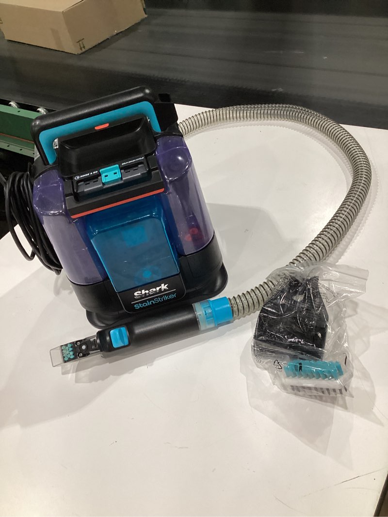 Condition photo showing Good Condition for (USED, NOT TESTED) Portable Carpet Cleaner Machine with Steam and Heating Techology,15Kpa Powerful Suction with Versatile Tools for Pets, Couch, Car,Self-Cleaning