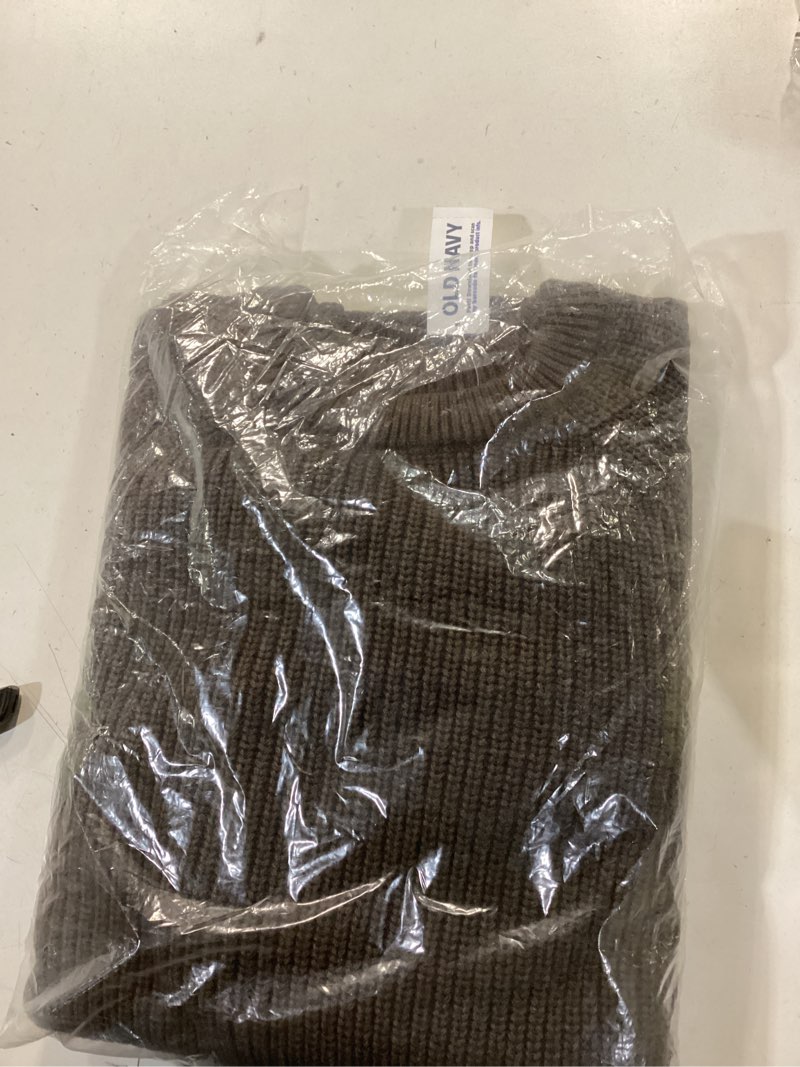 Condition photo showing New/Like New for Similar Old Navy Sweaters for Women 2026 Size M Casual Crewneck Long Sleeve Loose Ribbed Knit Pullover Sweater Winter Clothes Fall Outfits Brown Medium