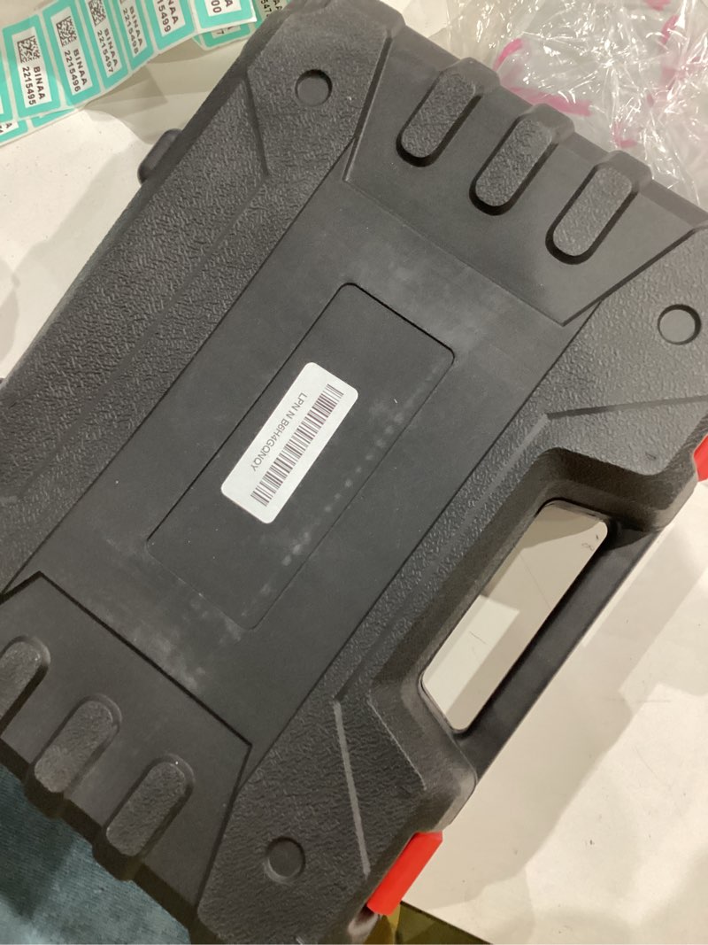 Condition photo showing Good Condition for 980,000 RPM Cordless Leaf Blower - 21V Electric Handheld Leaf Blower with 2×4.0Ah Batteries & Fast Charger - Lightweight for Patio, Lawn, Yard, Deck Cleaning - Dark