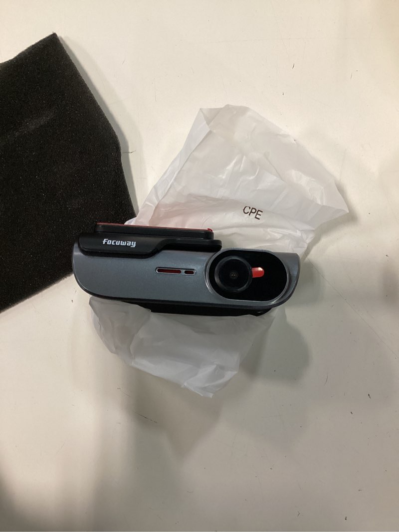 Condition photo showing Good Condition for focuway 4k front and rear dash cam: fast 5ghz wifi & hands-free voice control, compact hidden design, 24/7 parking mode recording, supercapacitor & type-c, free 64gb card, super night vision