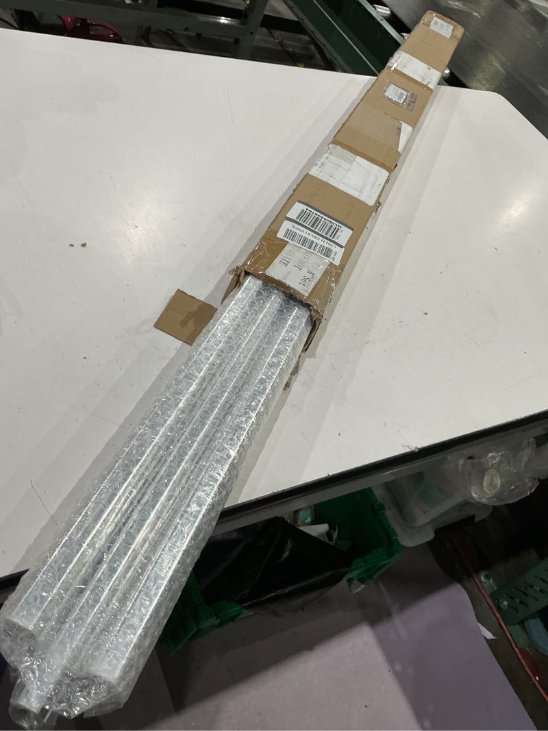 Condition photo showing As Is for zonon aluminum cross tube and side arm for dump truck tarp systems, adjustable dump truck cross tube 95"- 104"