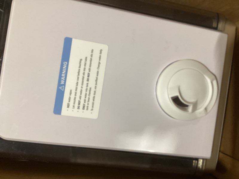 Condition photo showing Good Condition for LEVOIT LV600S Smart Warm and Cool Mist Humidifiers for Home Bedroom Large Room, (6L) 753ft² Coverage, Quickly & Evenly Humidify Whole House, Easy Top Fill, App & Voice Control - Quiet Sleep Mode White Smart Humidifier