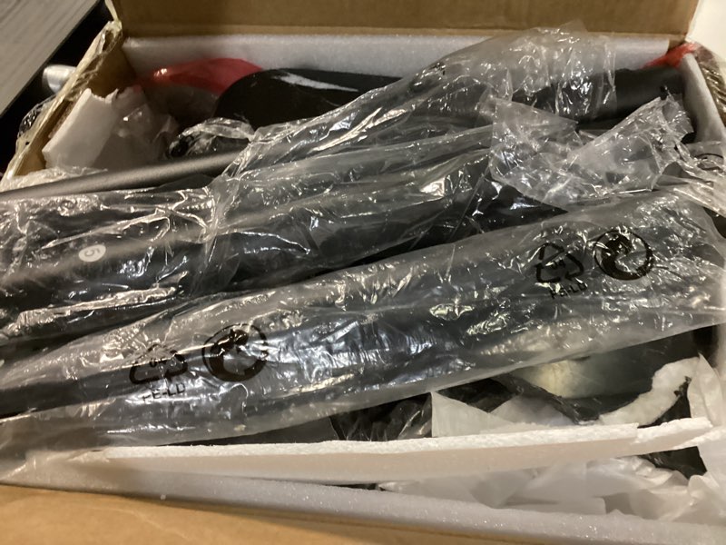 Condition photo showing As Is for Yoobure Coat Rack Freestanding with Natural Marble Base - Cactus Coat Tree with 6 L-shaped Hooks, Heavy Duty Coat Hanger Stand, Metal Coat Rack Stand for Entryway, Hall Tree for Jacket/Hat/Clothes/Bag Black