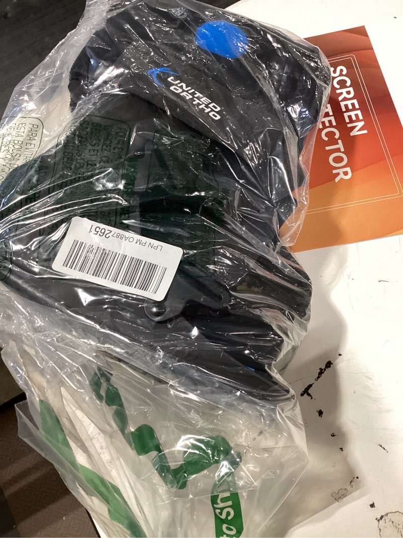 Condition photo showing New/Like New for similiar productunited ortho short air cam walker fracture boot, large, black black large boot