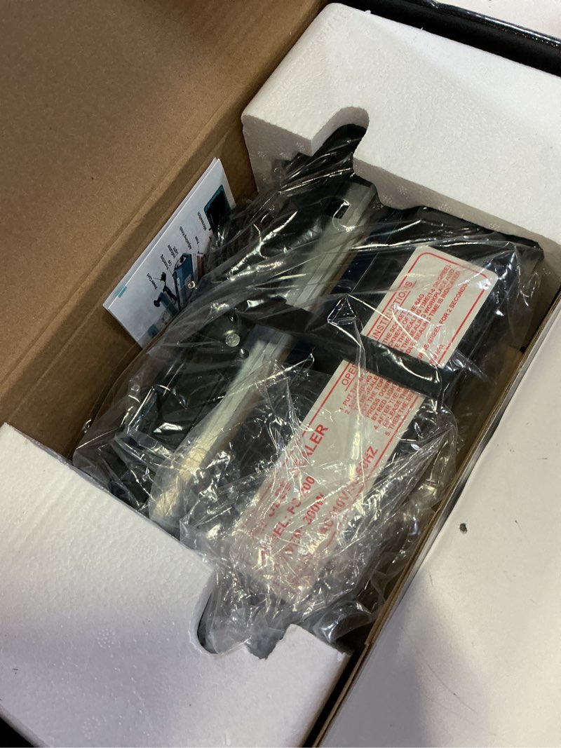 Condition photo showing New/Like New for metronic 8 inch bag sealer, black impulse heat sealer for plastic bags, poly bag sealing machine with repair kit. clean, crisp and fast sealing machine black 8 inch