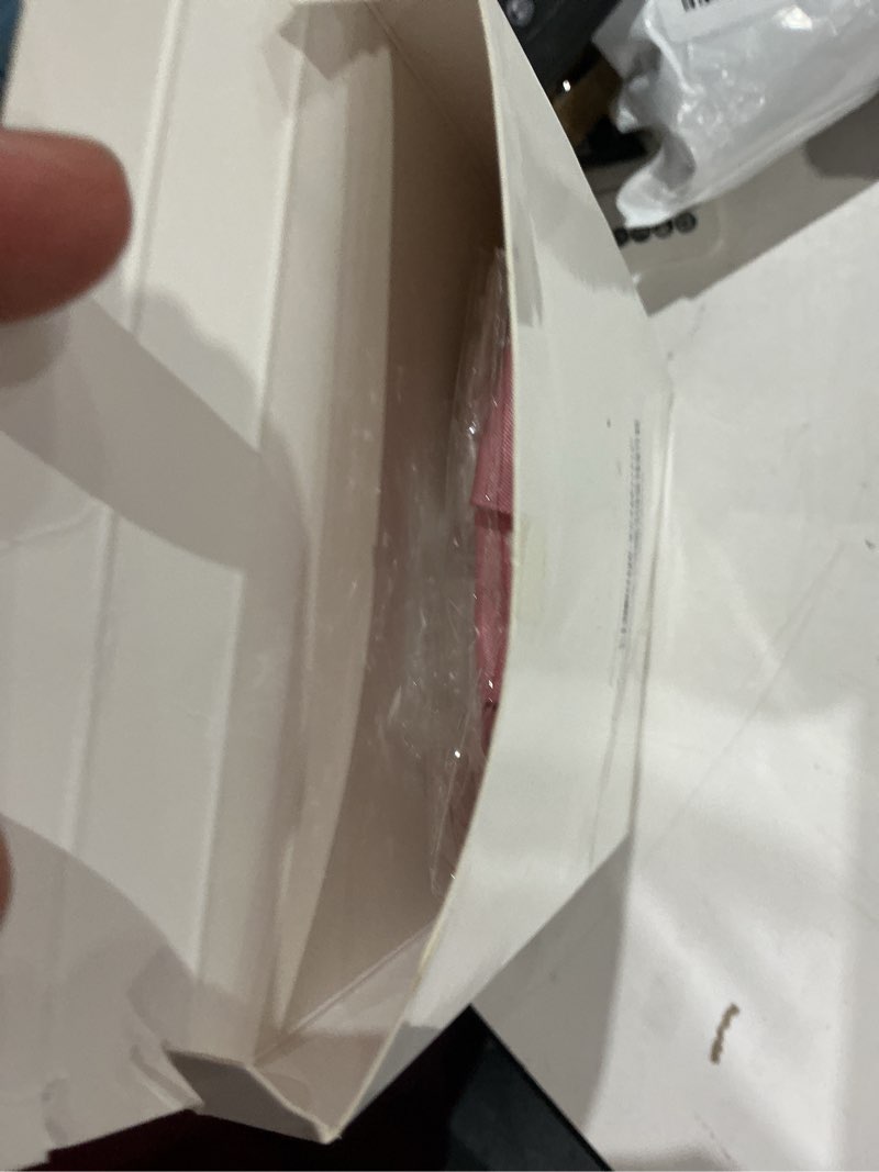 Condition photo showing Good Condition for solid silky satin hair bows for women, hair ribbon clip with long tail, ribbon for hair daily wear, white and pink hair bow hair accessories white&pink