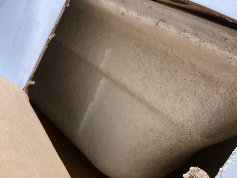 Condition photo showing As Is for Kohler 1948-RA-0 Archer® 66" x 32" alcove bath, right drain, White