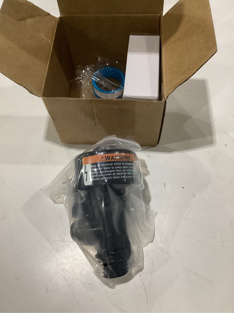 Condition photo showing As Is for 98209800 high flow manual relief valve/air relief manual valve assembly with pressure gauge, replacement for pool and spa filter (1 pack-98209800)