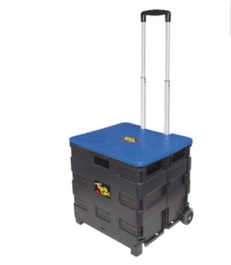 DBEST 01-759MB 80 lbs. Load Capacity, 29" Overall Height, Polypropylene Wheel Type Hand Truck