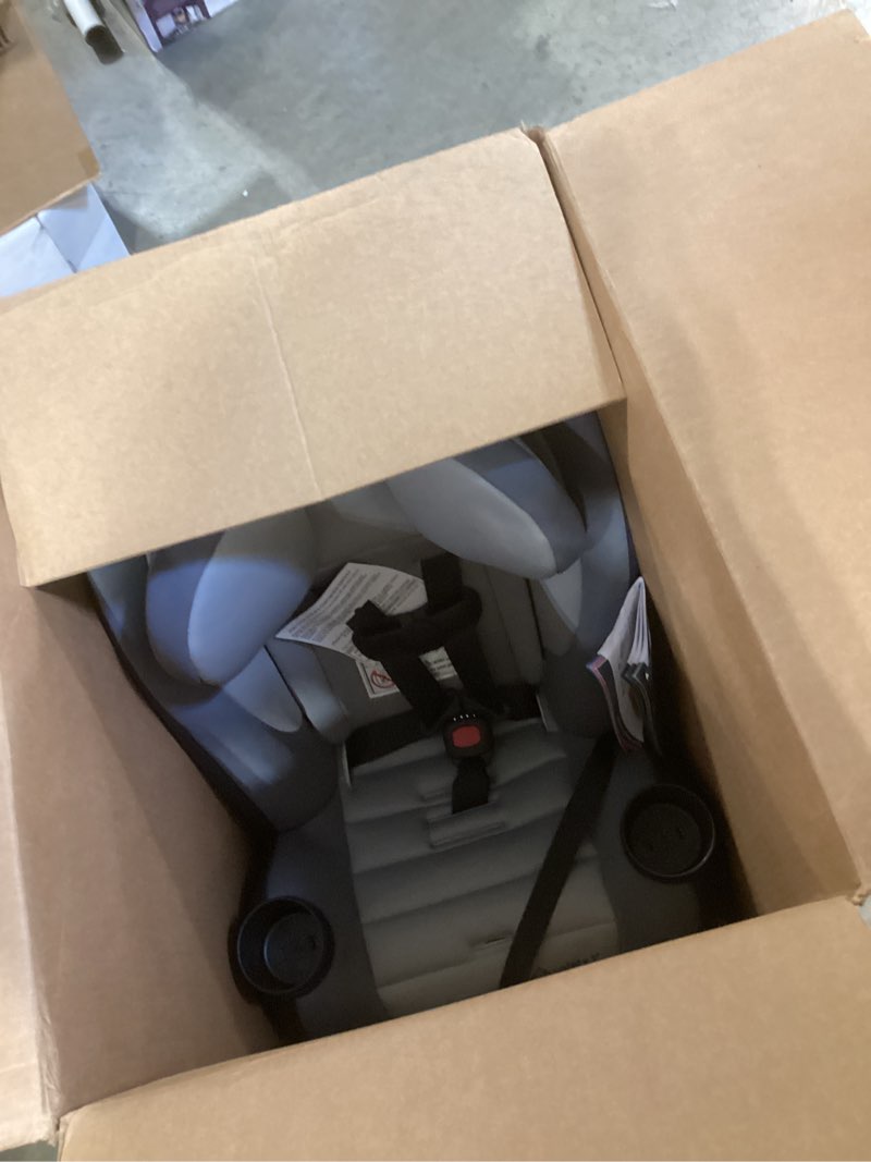 Condition photo showing Good Condition for safety 1st ellaris 3-in-1 convertible car seat, slim fit design, rear & forward-facing, 5-position headrest, 3-across fit, travel-friendly with machine-washable seat pad, london blue