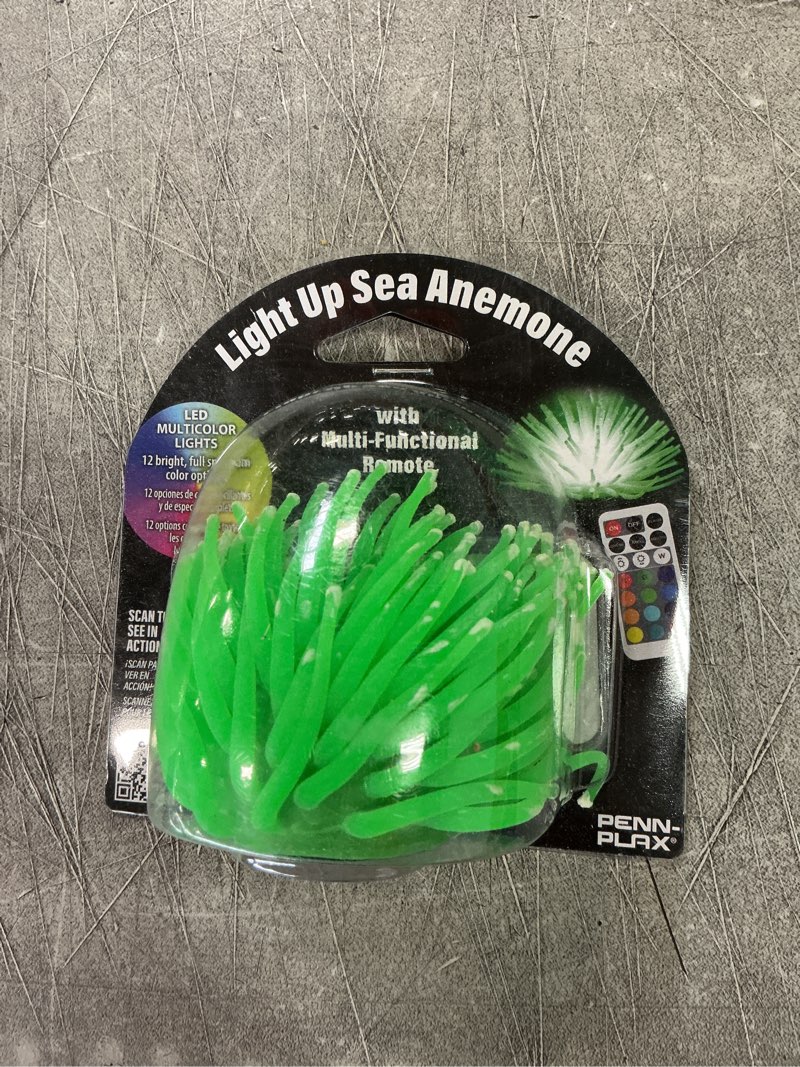 Condition photo showing New/Like New for Penn-Plax 54510325: Led Sea Anemone w/Remote Control Aquarium Plant