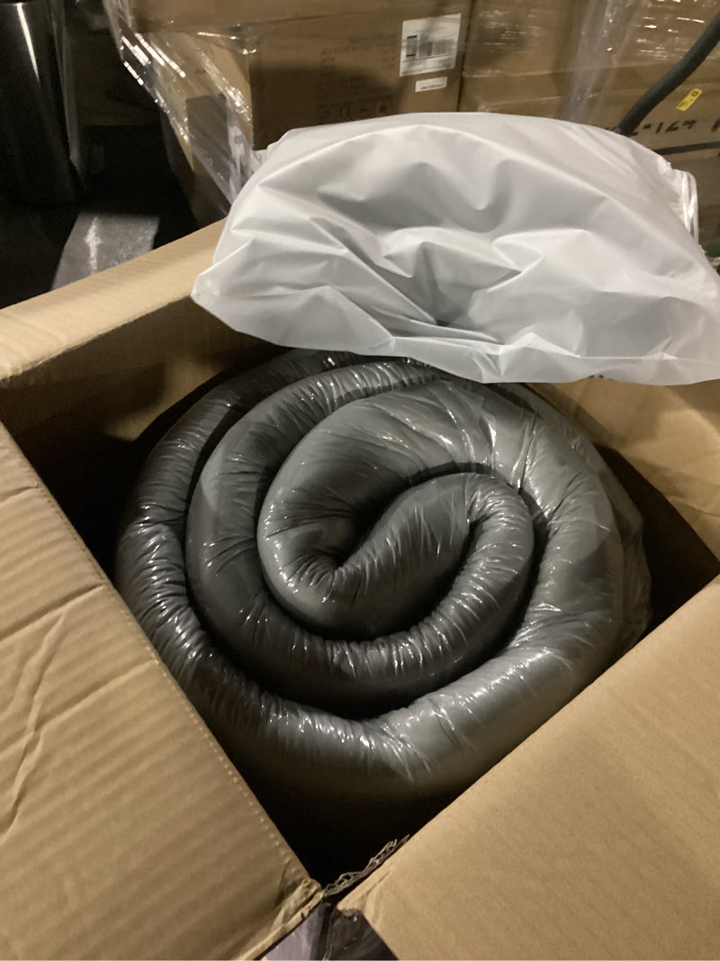 Condition photo showing New/Like New for MAXYOYO Japanese Floor Mattress Futon Mattress, 4" Thicken Tatami Mat Sleeping Pad Foldable Roll Up Mat Boys Girls Dormitory Pad Kids Floor Lounger Pillow Bed, Charcoal Grey, Full Size Charcoal Grey Full
