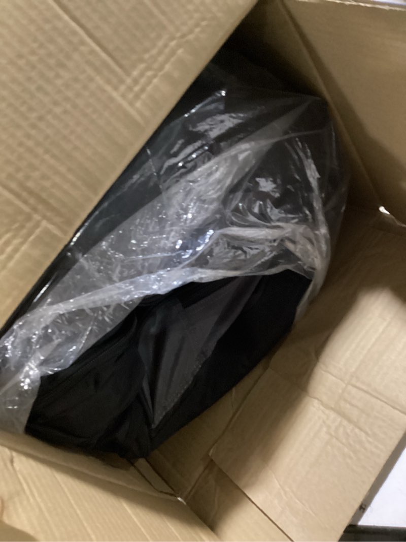 Condition photo showing As Is for JANUS Golf Travel Bag Hard Case with Support Frame for Hands-Free 360 Spinner Wheels, Travel Bag for Airlines, ABS Hard Shell, Easy to Fold, Hand-Carry Option