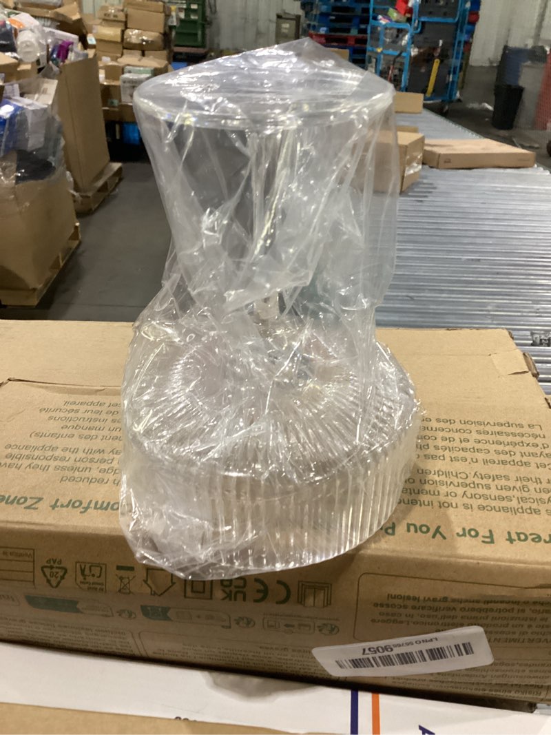 Condition photo showing New/Like New for acrylic martini glass, 11oz shatterproof plastic champagne tower - bpa free stemmed cocktail glassware, classic ribbed design for margarita/manhattan/wedding/outdoor partie