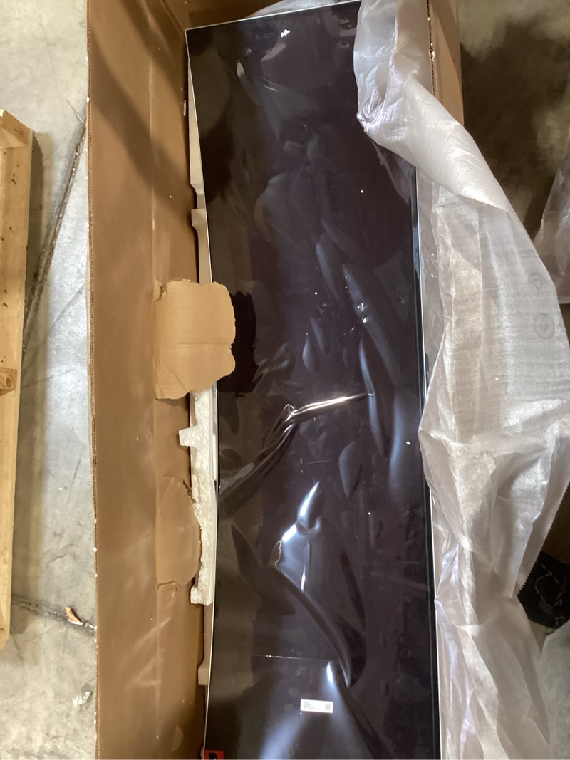 Condition photo showing As Is for samsung 49\" odyssey oled g9 (g95sc) series curved smart gaming monitor w qd-oled, 240hz, 0.03ms, amd freestyle premium pro, g-sync compatible, dual qhd, neo quantum processor pro, ls49cg954snxza 240hz refresh rate oled glossy panel smart | dp cable parts broken 