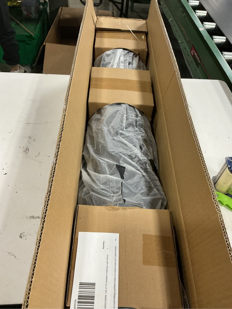 Condition photo showing New/Like New for lightinglabs led bollard landscape lighting 20 watts 39 inch 3cct 3000/4000/5000k 120-277v outdoor pathway light wired ideal for garden, commercial and driveway rated ip65 etl listed