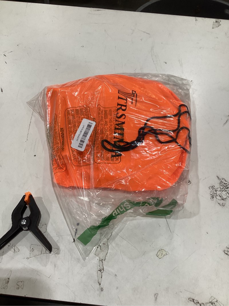 Condition photo showing Good Condition for trsmima steel wire core flipline arborist climbing tree lanyard kit with swivel snap hook, triple lock carabiner, rope grab adjuster - 10ft fall protection, 1/2" galvanized steel cable orange 10ft