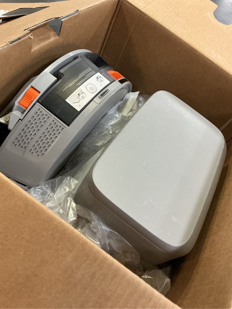 Condition photo showing As Is for redroad robot vacuum 20,000 pa robot vacuum and mop,90 day self emptying vacuum robot,lidar navigation,5g/2.4gwifi app aspirateur robot,self-charging robot vacuums for pet,floor,carpet gray r11