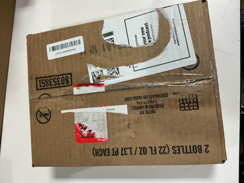 Condition photo showing New/Like New for Tide Antibacterial Fabric Spray, 2 count, 22 fl oz each