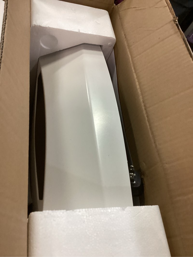 Condition photo showing As Is for GiveBest Electric Wall Heater with WiFi and Remote Control, Floor or Wall Mounted Heater, Large Room Coverage, 3 Heating Modes, 1500W Fast Heating Space with Thermostat for Indoor Room Use, White Standard Plug White