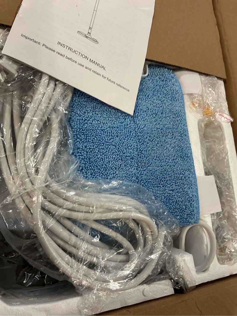 Condition photo showing Good Condition for steam mop, 10 in 1 detachable handheld steam cleaner for home and floor cleaning, 230°f floor steamer for deep cleaning with multi-purpose attachments hardwood floors, tile, grout, furniture
