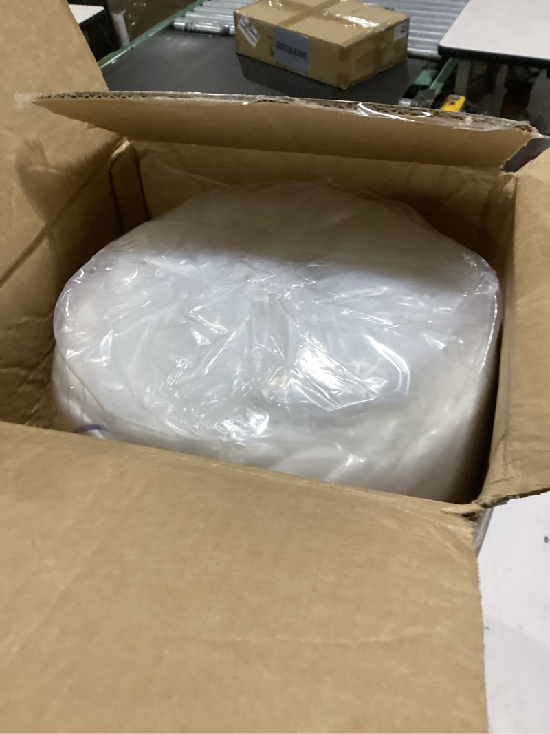 Condition photo showing New/Like New for premium dual layer 4 inch memory foam mattress topper, 2 inch gel memory foam and 2 inch pillow top mattress pad cover for back pain, extra thick comfort support?queen 60"x80"? white queen