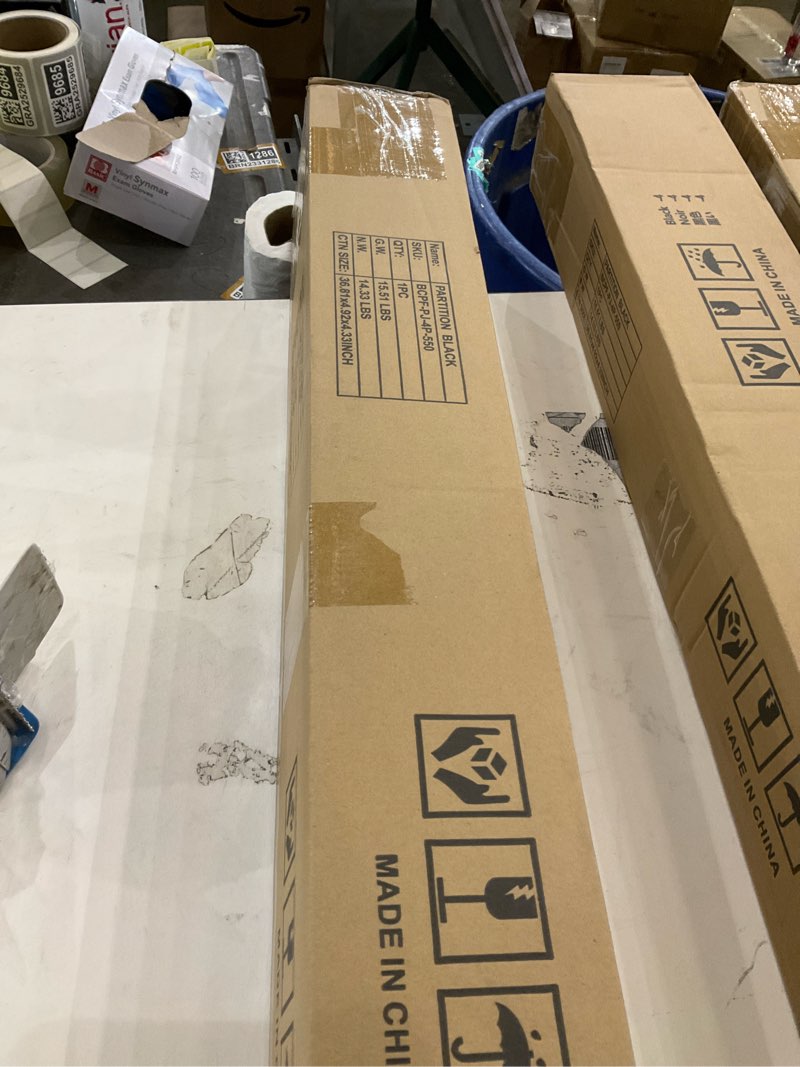 room divider partition black