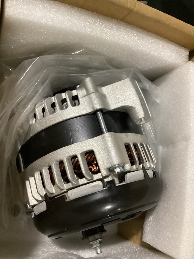 Condition photo showing Good Condition for 4210007181 alternator compatible with chrysler pacifica 2017-2020 3.6l v6, fits for voyager 2020 3.6l v6, 12v 180a replace #56029732ab