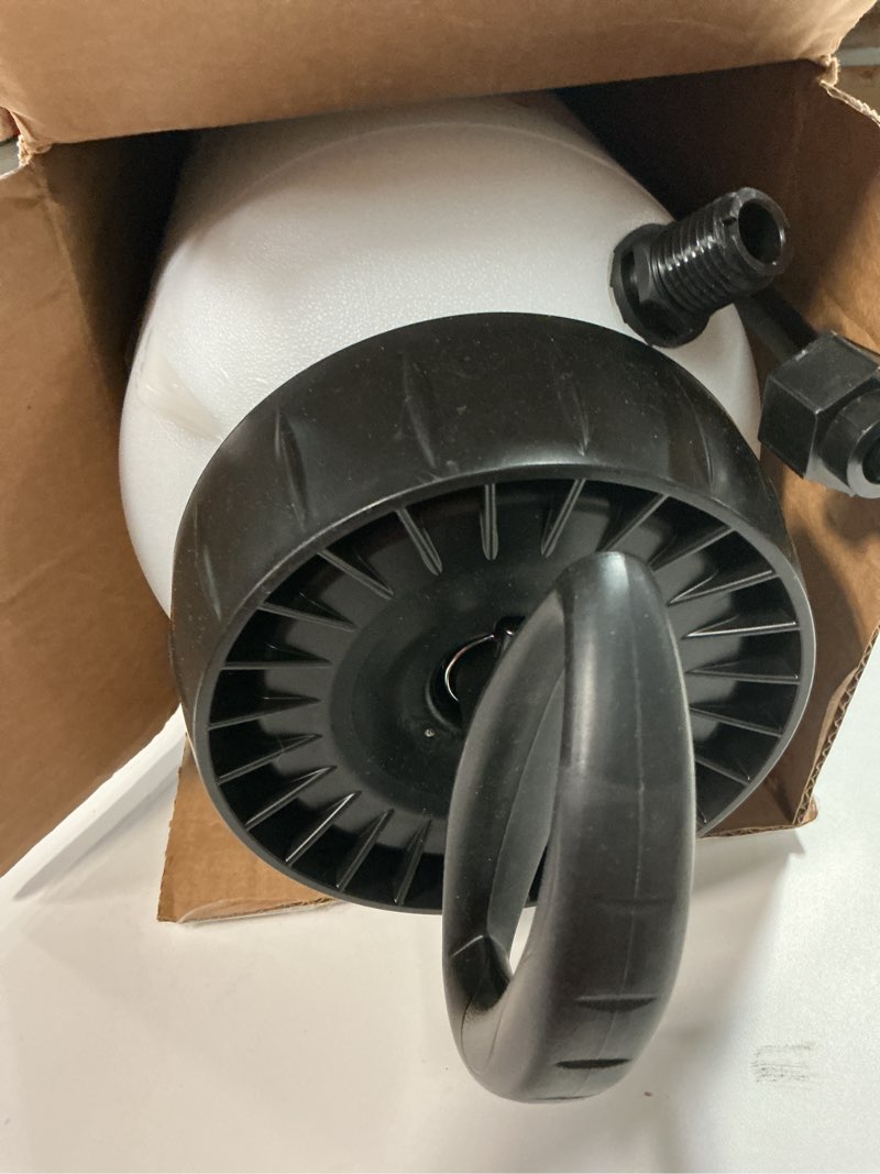 Condition photo showing Good Condition for Chapin 26021XP Made in USA 2-Gallon Heavy-Duty Compression Sprayer for Professional Use, with 3 nozzles -one Brass, Pressure Relief Valve, Comfort Grip Handle, Translucent White 2-Gallon Pump sprayer