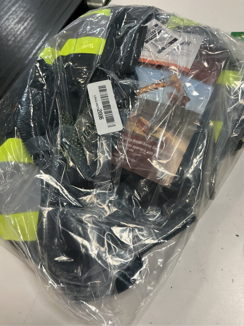 Condition photo showing Good Condition for pioneer pioneer - zip-up snap break away safety vest - black - size 2xl