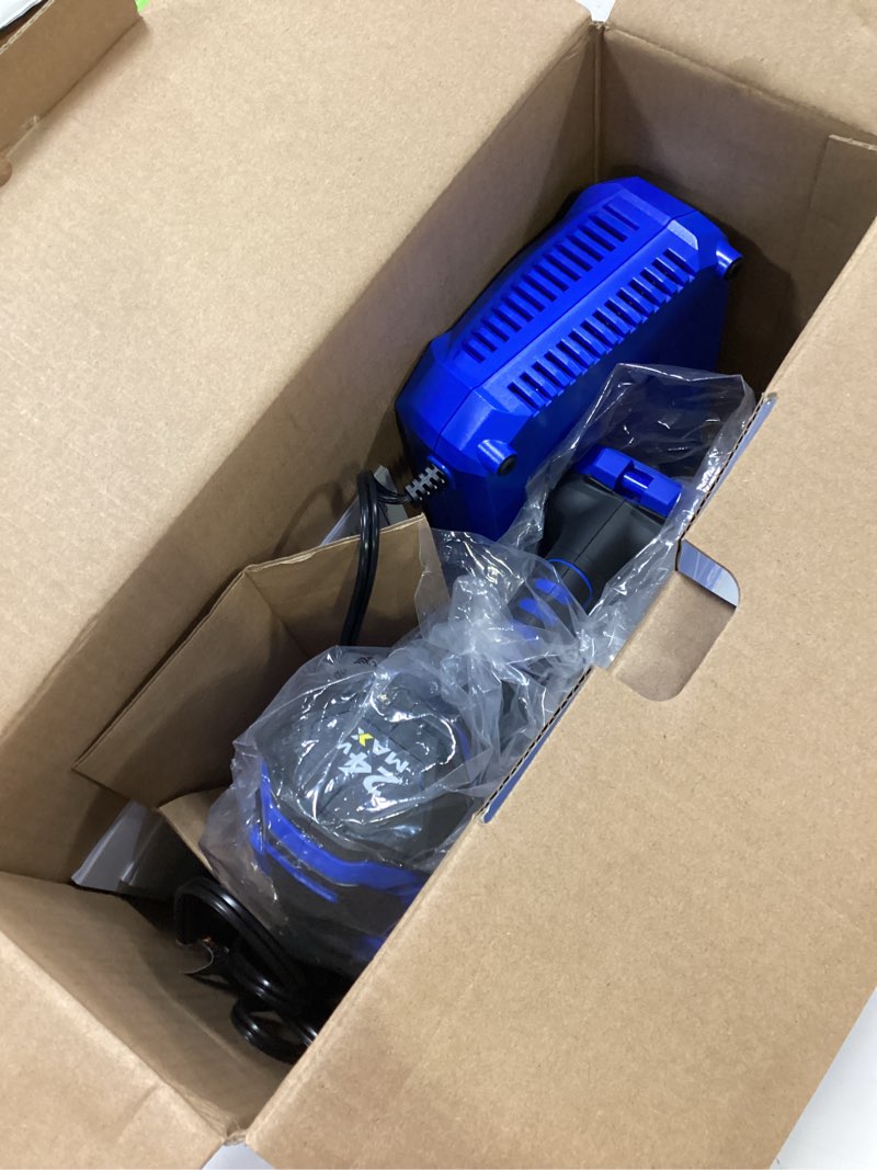 Condition photo showing New/Like New for kobalt 24-volt variable brushless 1/2-in drive cordless impact wrench (battery and charger included)